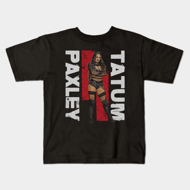Tatum Paxley Pose Kids T-Shirt by MunMun_Design